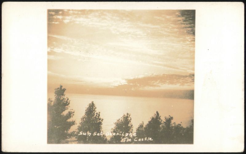 Sun Set Over Lake, The Castle Landscapes