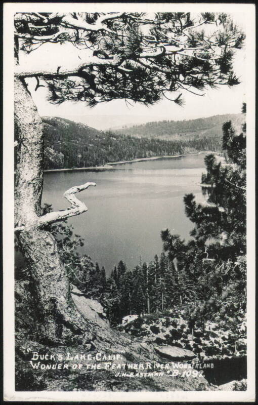 Buck's Lake, Feather River Wonderland California J. H. Eastman