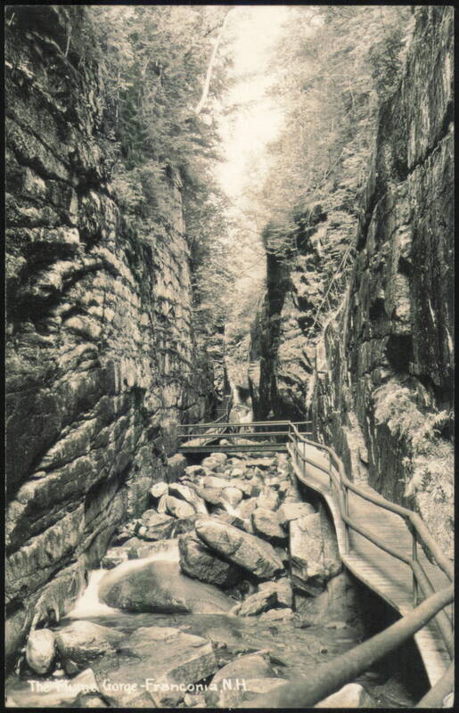 The Flume Gorge Franconia New Hampshire