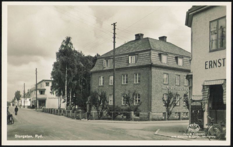 Storgatan, Ryd Sweden A/B Almquist & Cöster