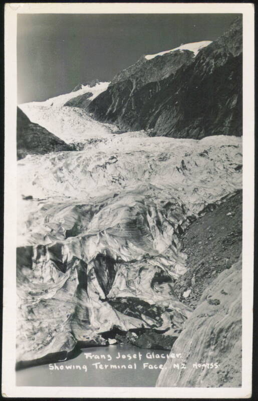 Franz Josef Glacier Showing Terminal Face New Zealand