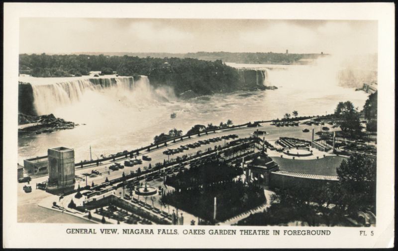 General View, Oakes Garden Theatre Niagara Falls ON Canada
