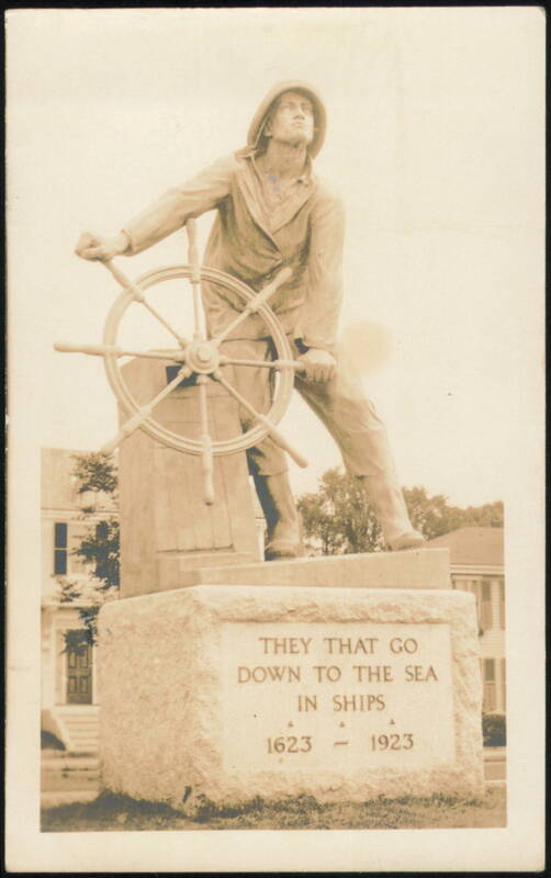 Gloucester Fishermen's Memorial, 1623-1923 Massachusetts