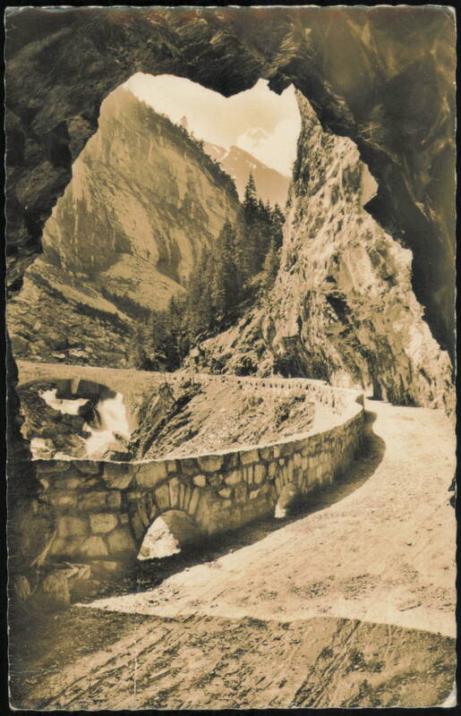 Klusenstrasse Gasternthal Mountain Pass Kandersteg Switzerland