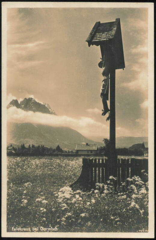 Feldkreuz bei Garmisch Germany Bücheler