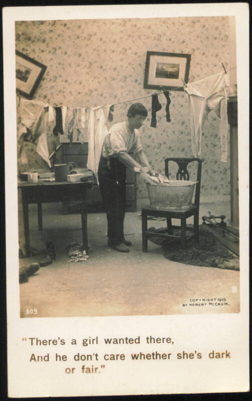 Man Doing Laundry, 'Girl Wanted There' ROBERT MCCRUM