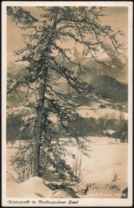 Winter Splendor, Berchtesgadener Land Germany F. G. Zeitz