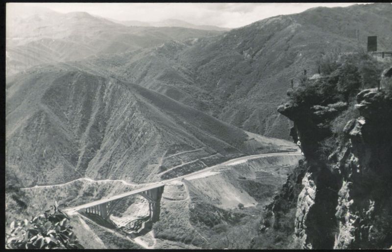 Mountainous Landscape with Bridge Venezuela South America