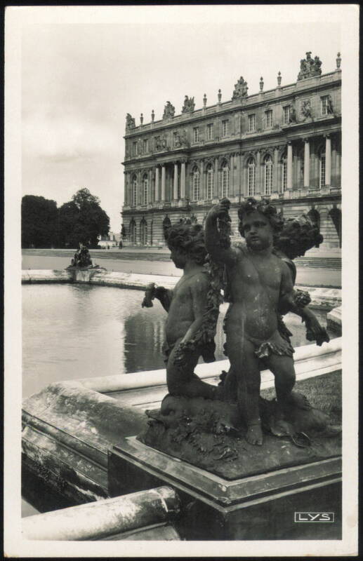 Versailles Water Parterre, Children with Dolphins France
