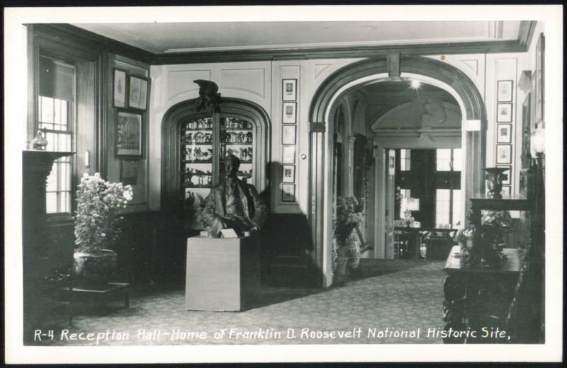 Reception Hall - Home of Franklin D. Roosevelt National Historic Site Hyde Park New York