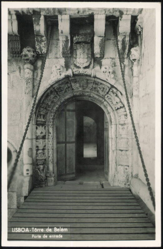 Torre de Belém Entrance Gate Lisbon Portugal
