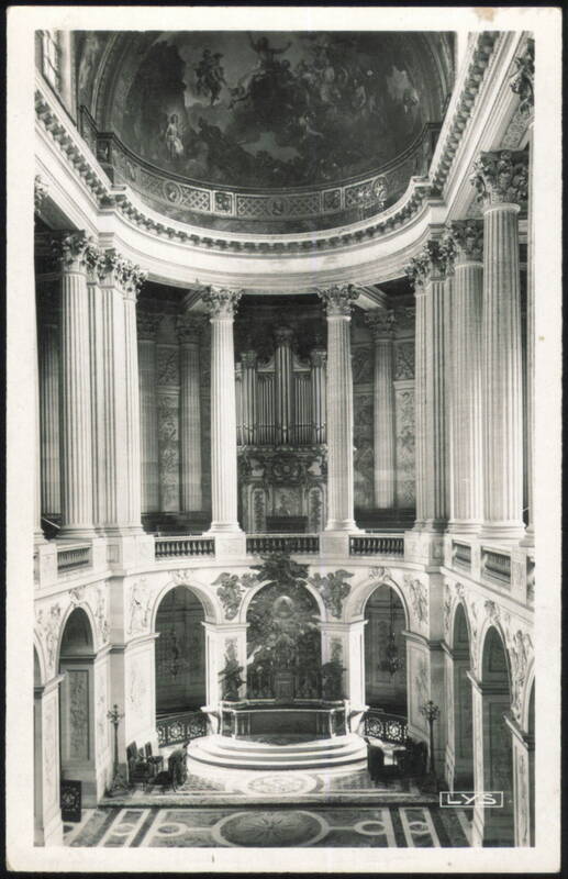 Versailles Palace Chapel Interior France