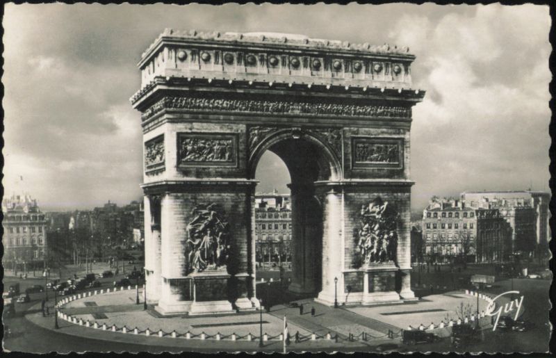 Arc de Triomphe de l'Étoile Paris France Guy