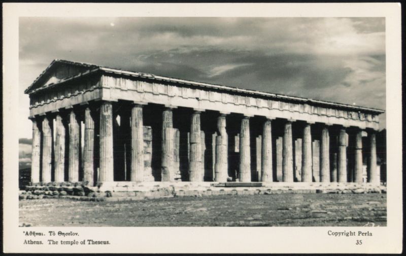 The Temple of Theseus Athens Greece Greece, Turkey, Balkan States