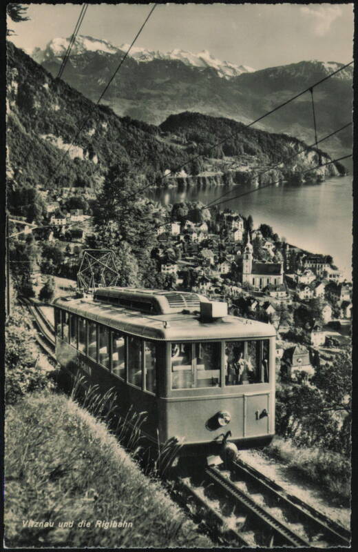 Vitznau and the Rigi Railway Switzerland