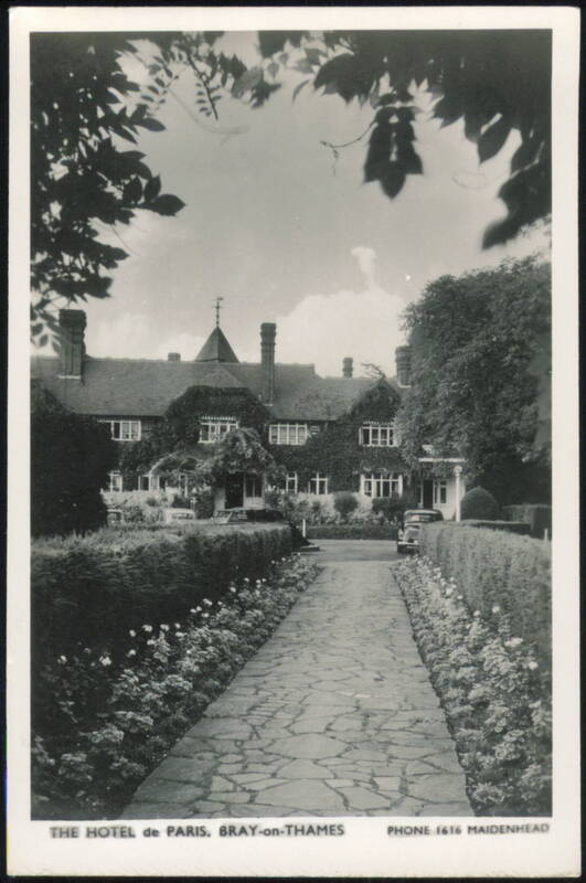The Hotel de Paris, Bray-on-Thames United Kingdom