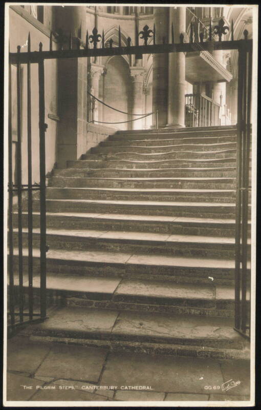 The Pilgrim Steps, Canterbury Cathedral United Kingdom