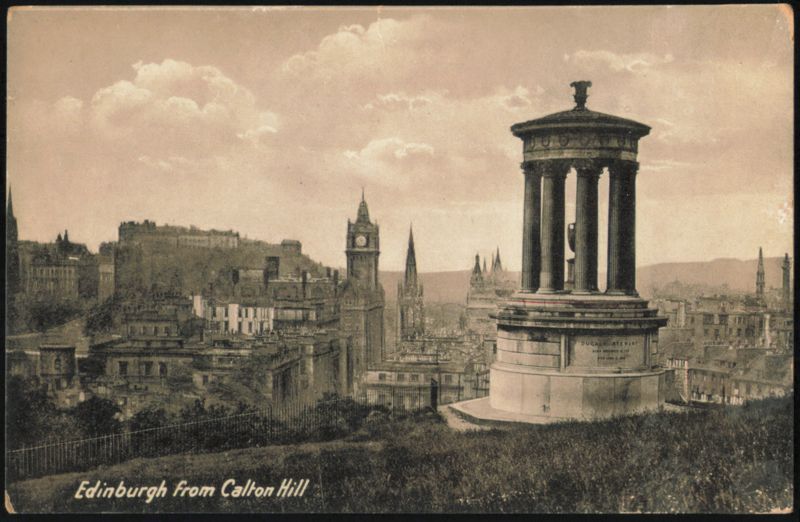 Edinburgh from Calton Hill Scotland