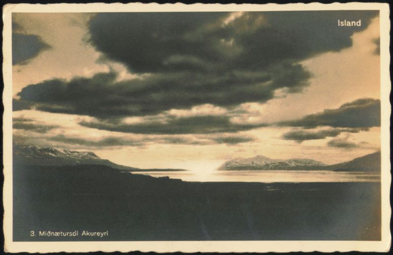Midnight Sun Akureyri Iceland Finnbogi Jónsson