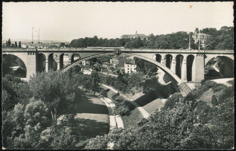 Pont Adolphe et Vallée de la Pétrusse Luxembourg