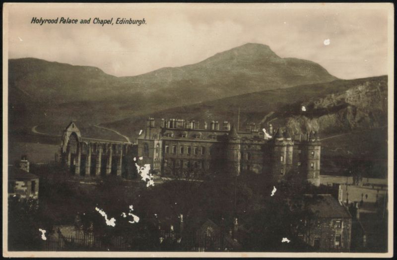 Holyrood Palace and Chapel Edinburgh Scotland