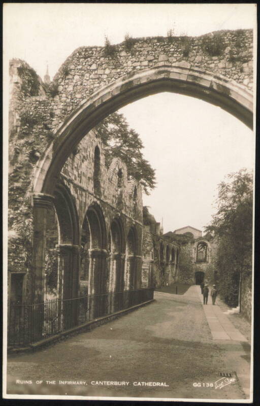 Ruins of the Infirmary, Canterbury Cathedral United Kingdom