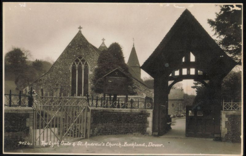 The Lych Gate & St. Andrew's Church Dover United Kingdom