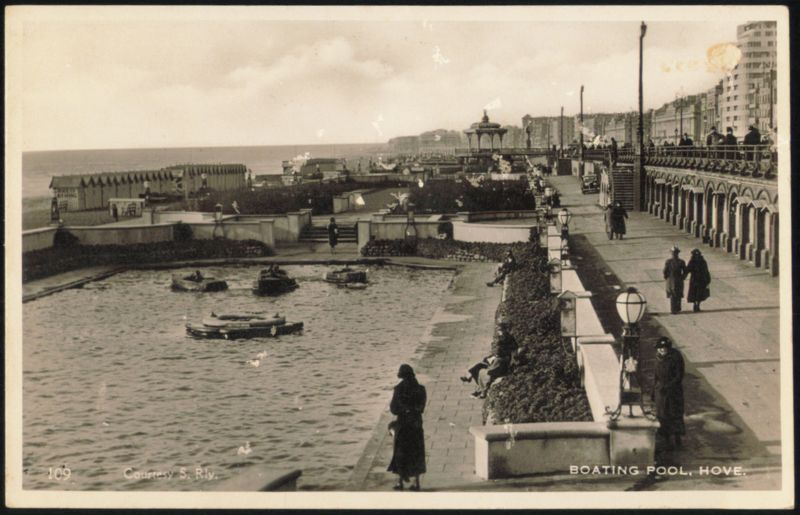 Boating Pool Hove England Sussex