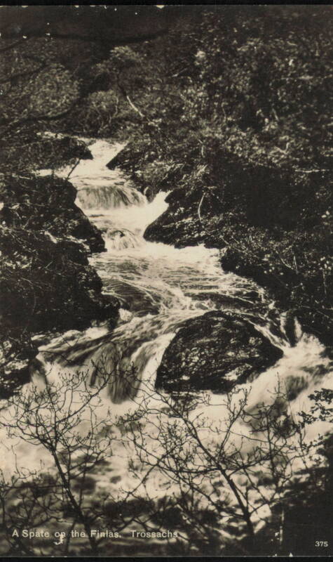 A Spate on the Finlas, Trossachs Scotland