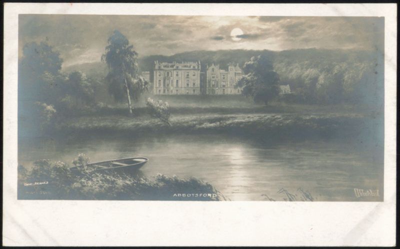 Abbotsford by Moonlight Scotland