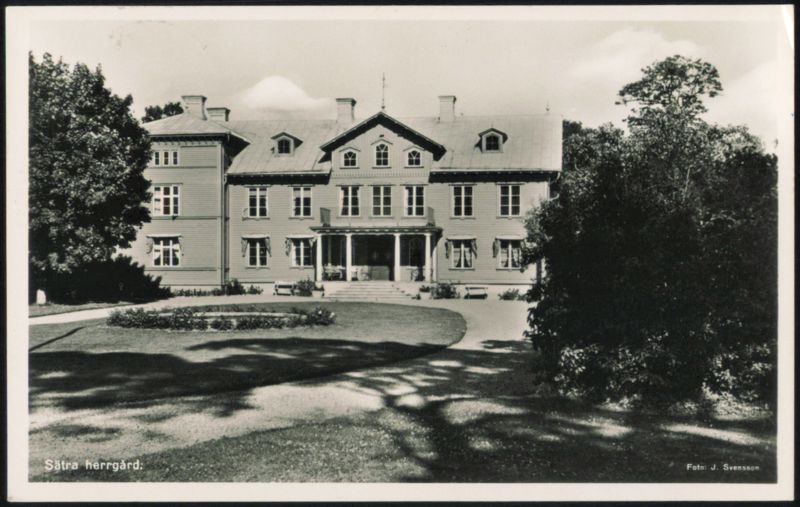 Sätra herrgård Sweden J. Svensson