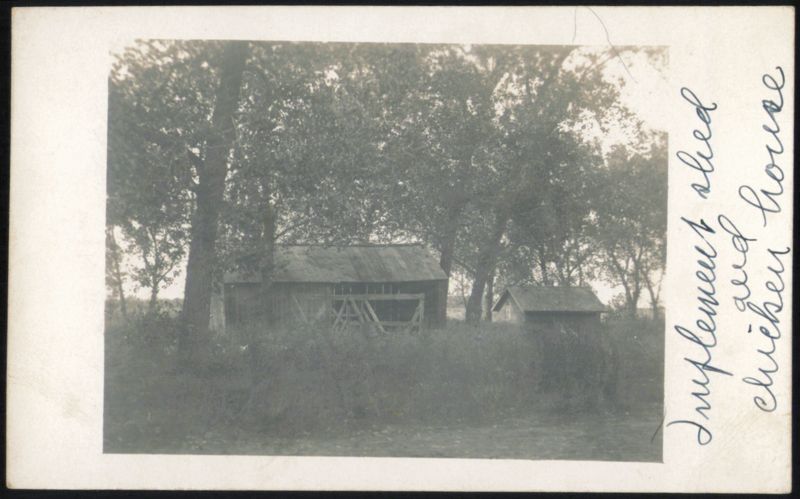 Implement Shed and Chicken House Farming