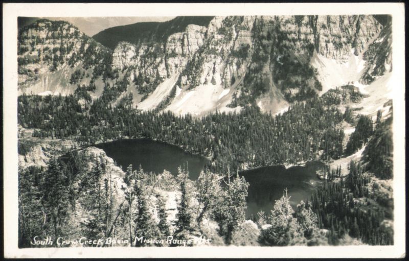 South Crow Creek Basin Mission Range Montana