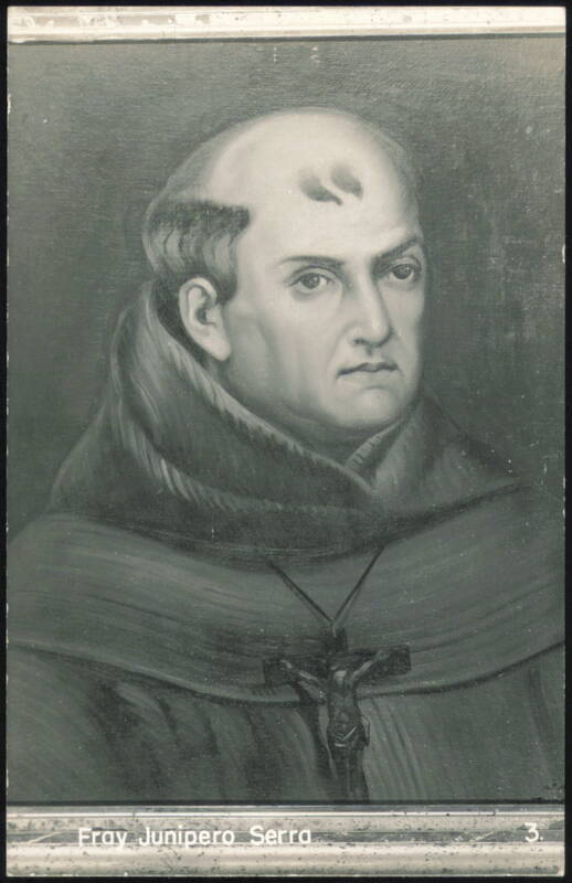 Fray Junipero Serra Portrait Los Angeles California