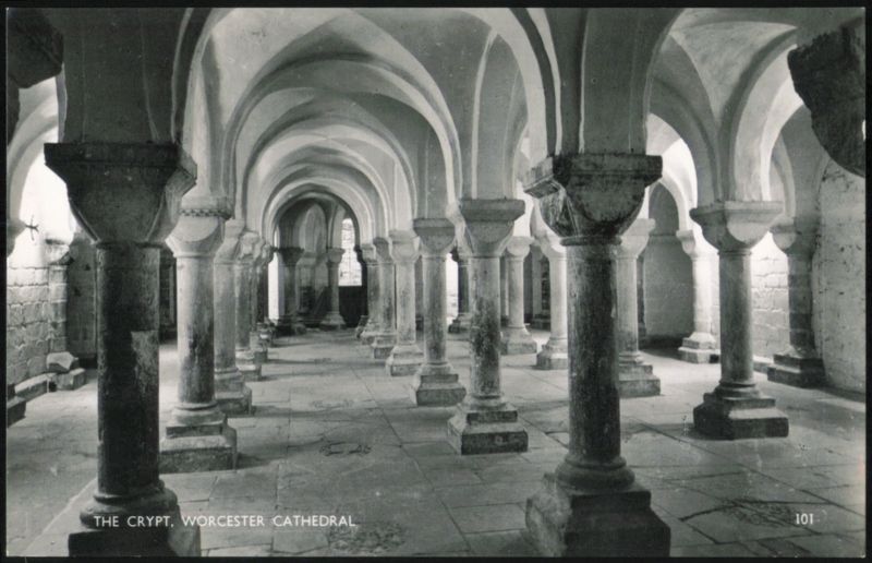 The Crypt, Worcester Cathedral United Kingdom