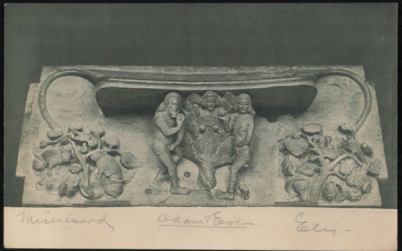Adam & Eve Misericord Ely United Kingdom G. H. Tyndall
