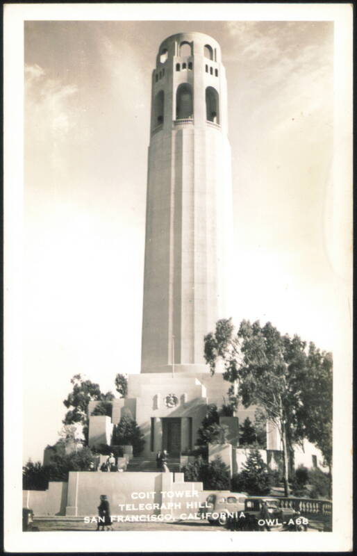 Coit Tower, Telegraph Hill San Francisco California