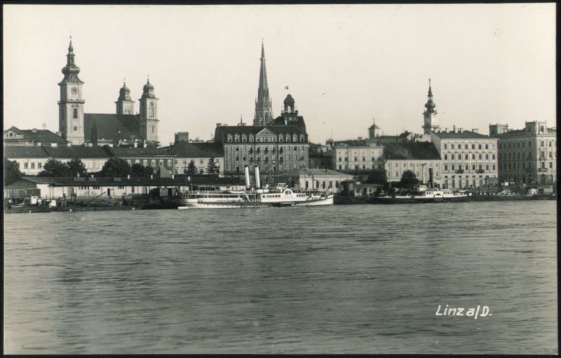 City View along the Danube Linz Austria