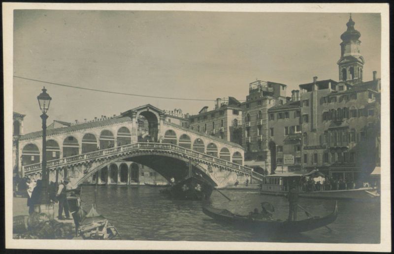 Rialto Bridge, Grand Canal Venice Italy