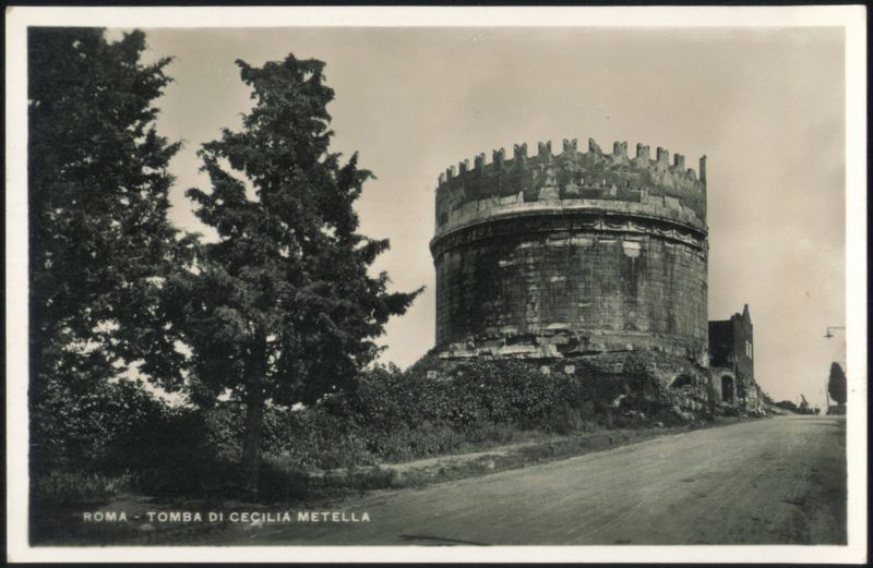Tomb of Cecilia Metella Rome Italy