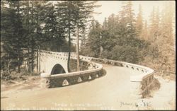 Eagle Creek Bridge Postcard
