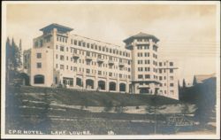 C.P.R. Hotel, Lake Louise Postcard