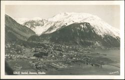 Aerial View of Juneau Postcard