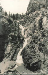 Seven Falls, South Cheyenne Cañon Postcard