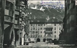 Herzog-Friedrich-Strasse with Golden Roof Postcard