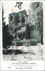Bell Tower, San Miguel Archangel Mission Postcard