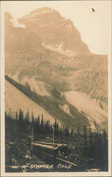 Mount Stephen, Field, Canadian Pacific Railway Postcard
