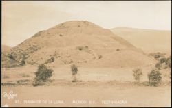 Pyramid of the Moon, Teotihuacan Postcard