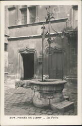 Musée de Cluny, The Well Postcard