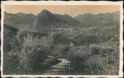 General View of Lugano Postcard